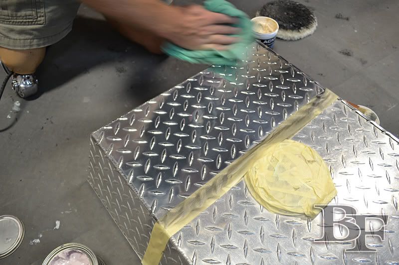 Diamond Plate Aluminum from Dullsville to Mirror Shine on a 1947 Chevy